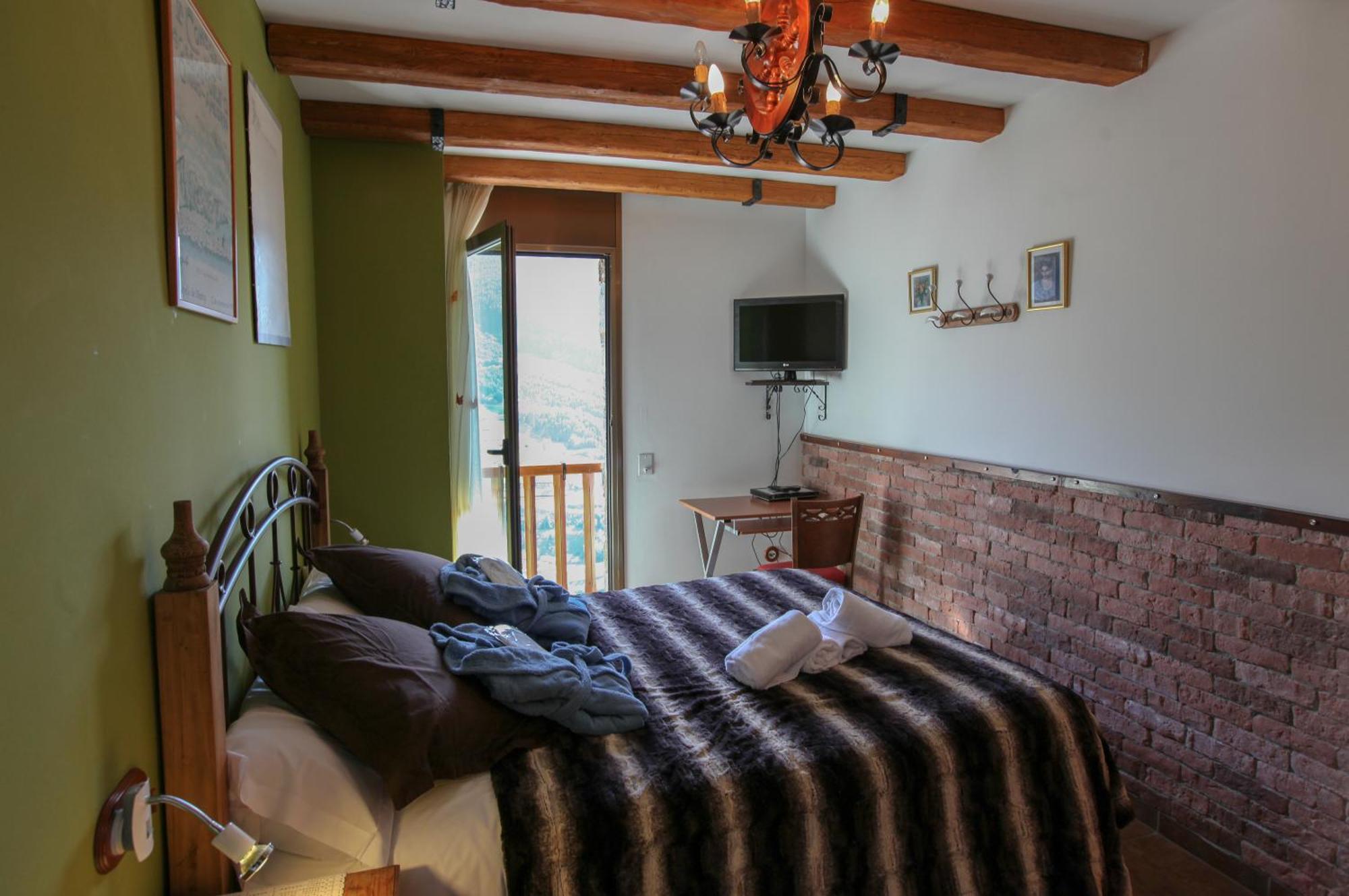 Casa Rural Restaurant Borda Patxeta Canillo Oda fotoğraf